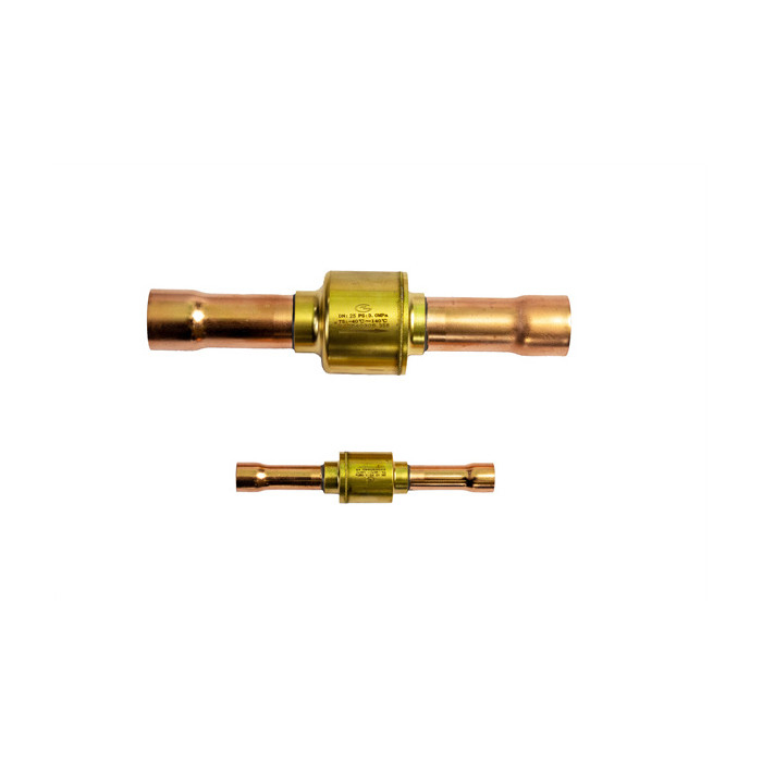 DN6-DN65 دریچه چک خنک کننده بسیار کم سر و صدا 6.3 MPa برای یخچال های مختلف