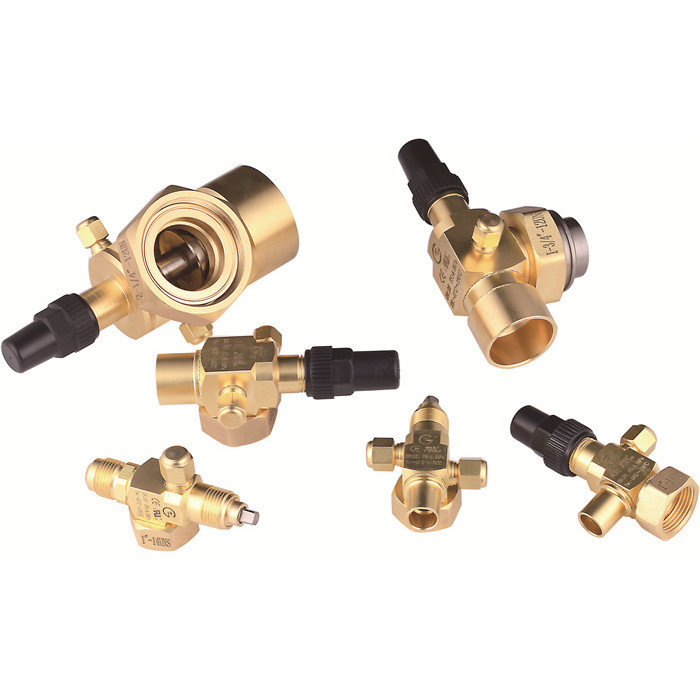 فشار DN4-DN50 دریچه سرویس یخچال Rotalock و لوازم جانبی برای -40°C+150°C و 0-4.5 MPa