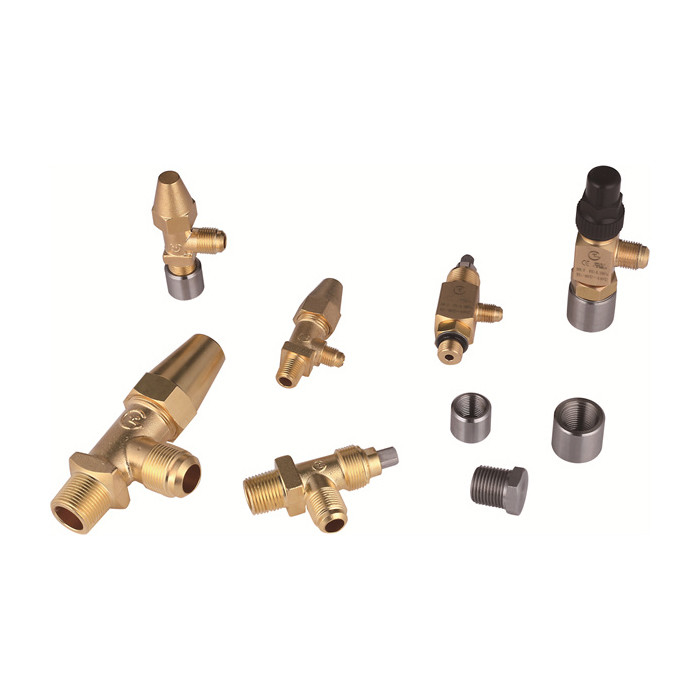 دریچه زاویه یخچال برای CFC HCFC HFC R717 رسانه با عمر طولانی و فشار 9.5MPa