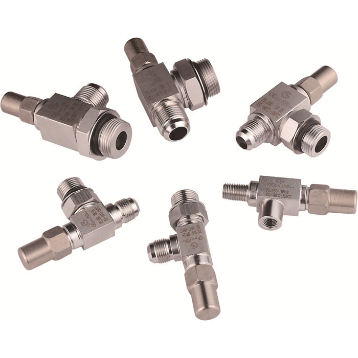 DN4  DN40 Co2 Valve Ball برای -40C  140C محدوده دمای در کاربردهای صنعتی