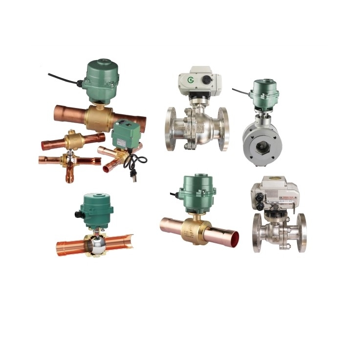 دریچه گسترش الکتریکی دقیق برای یخچال های CFC HCFC HFC با درجه بندی IP67 R134a دریچه گسترش