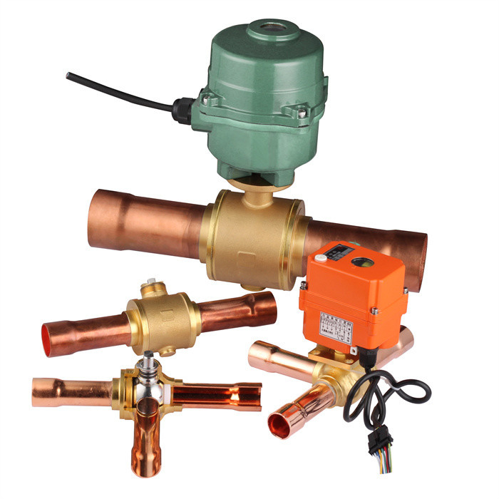 1.0-2.5 درجه دقت IP67 شیر انبساط الکتریکی خنک کننده برای یخچال های HCFC