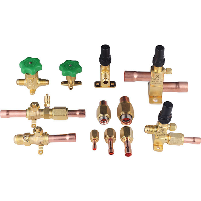آسان برای نصب دمای مقاوم یخچال دریچه دستی برای CFC HCFC HFC R22 R410a R134a