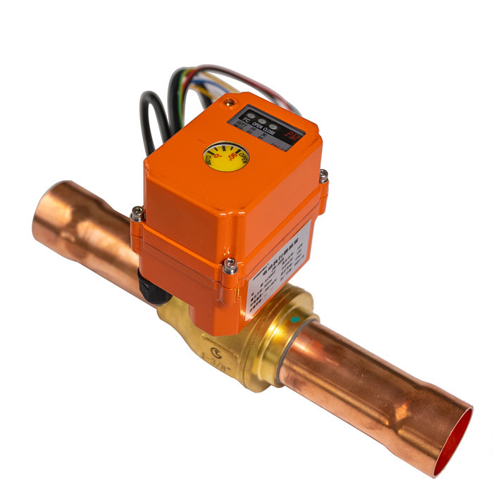 IP67 درجه بندی Smart Electric Refrigerant Ball Valve برای محیط های خشن
