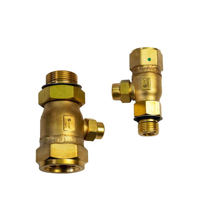 CFC HCFC HFC دریچه خاموش سه راه برای یخچال محدوده دمای -29°C+140°C
