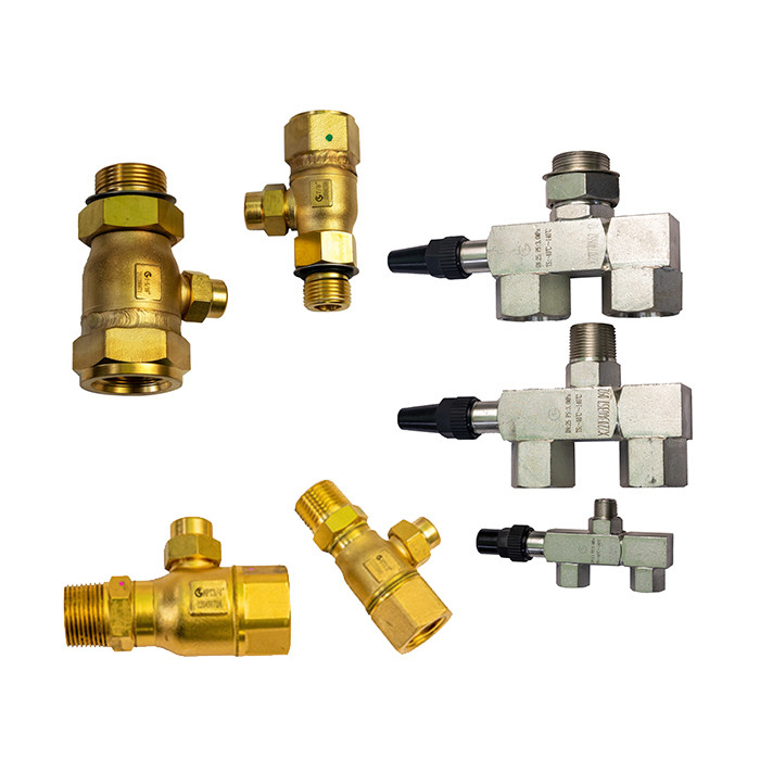 DN4-DN40 نصب آسان 0.3 ~ 5.0MPa صندلی دریچه ایمنی خنک کننده برای CFC HCFC HFC